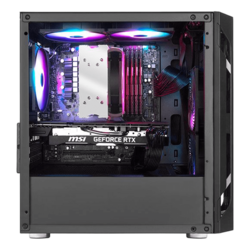 AMD B550 Radeon Powered Custom Mini Tower PC