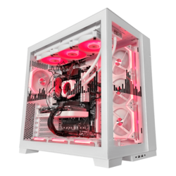 Heartbeat Gaming PC White (X670)