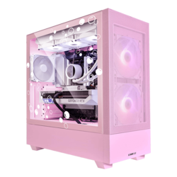 Blissful Pink Gaming PC (AMD, 205 MESH C)