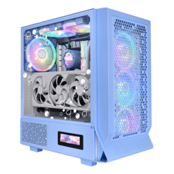 Blissful Hydrangea Blue Custom Gaming PC (B650)