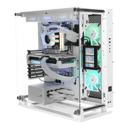 White Custom Gaming PC