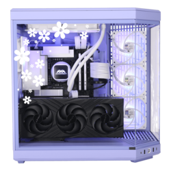 Blissful Purple Gaming PC (AMD)