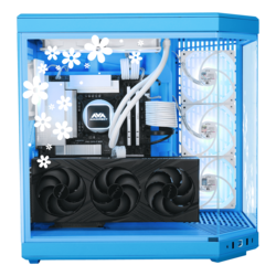 Blissful Blue Gaming PC (AMD)