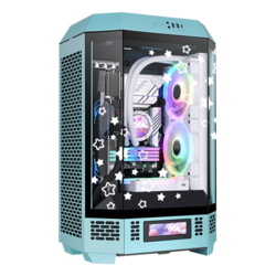 Blissful Turquoise Gaming PC (Intel, Micro Tower)