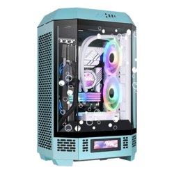 Blissful Turquoise Gaming PC (AMD, Micro Tower)
