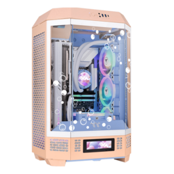 Blissful Peach Fuzz Gaming PC (AMD, Micro Tower)