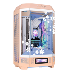 Blissful Peach Fuzz Gaming PC (AMD, Micro Tower)