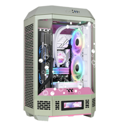 Blissful Matcha Plum Gaming PC (AMD, Micro Tower)