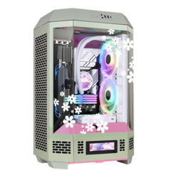 Blissful Matcha Plum Gaming PC (AMD, Micro Tower)