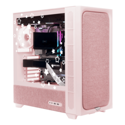 Blissful Pink Gaming PC (AMD, FLOVA F50)
