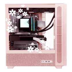 Blissful Pink Gaming PC (AMD, FLOVA F50)