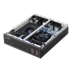 Shuttle XPC Slim DH32UE Custom Quad HDMI Computer
