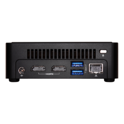 ASRock NUCS BOX-358H - TAA Compliant Custom Slim Fanned Embedded BOX