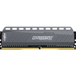4GB Ballistix Tactical DDR4 2666MHz, CL16, Grey, DIMM Memory