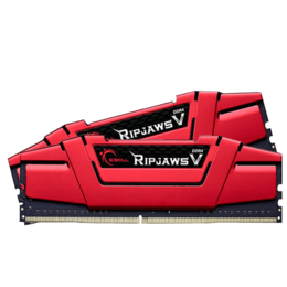 16GB Kit (2 x 8GB) Ripjaws V DDR4 3200MHz, CL16, Red, DIMM Memory