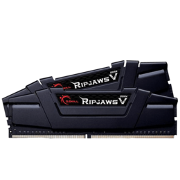 16GB Kit (2 x 8GB) Ripjaws V DDR4 3200MHz, CL16, Black, DIMM Memory