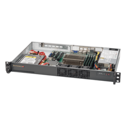 Supermicro SuperServer 5019S-L Intel® 7th Gen. Core i3 / E3-1200 v6 SATA 1U Rackmount Server Computer