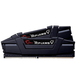 8GB Kit (2 x 4GB) Ripjaws V DDR4 3200MHz, CL16, Black, DIMM Memory