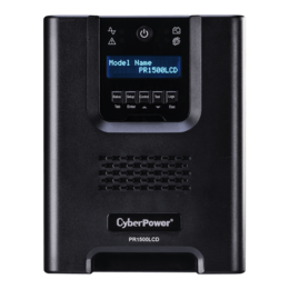 Smart App Sinewave PR1500LCDN, 1500VA/1500W, 120V, 8 Outlets, Black, Tower UPS