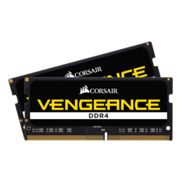 8GB Kit (2 x 4GB) VENGEANCE® DDR4 2666MHz, CL18, Black, SO-DIMM Memory
