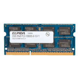2GB (EBJ21UE8BFU0-DJ-F) DDR3 1333MHz, CL9, SO-DIMM Memory