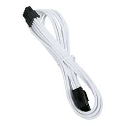 White Alchemy Multisleeved 8-Pin PCI Express Extension Cable, 45cm