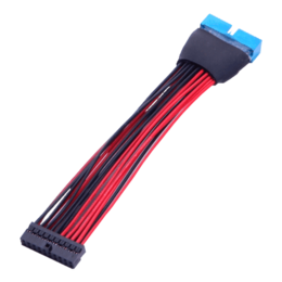 USB 3.0 20-Pin Internal Header Adapter Cable (Low Profile Connector)