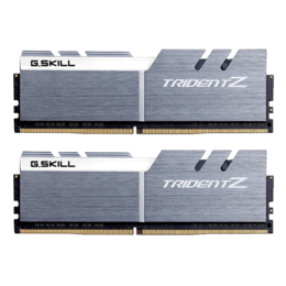 32GB Kit (2 x 16GB) Trident Z DDR4 3200MHz, CL16, Silver-White, DIMM Memory
