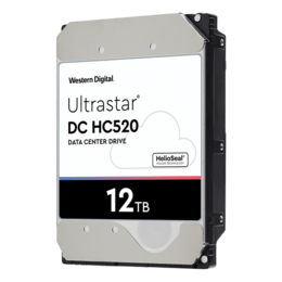 12TB Ultrastar DC HC520 HUH721212AL5200, 7200 RPM, SAS 12Gb/s, 512e, 256MB cache, 3.5-Inch, ISE HDD