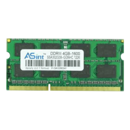 4GB (SSAC04G08-EGNME) DDR3 1600MHz, CL11, SO-DIMM Memory