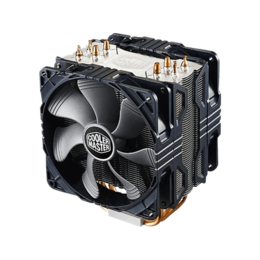 Hyper 212X w/ Dual 120mm PWM Fan, 158mm Height, 150W TDP, Copper/Aluminum CPU Cooler