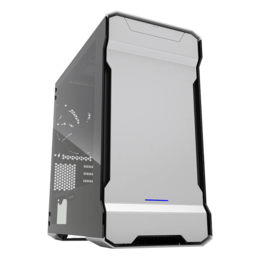 Enthoo Series Evolv MATX Tempered Glass, No PSU, microATX, Galaxy Silver, Mini Tower Case
