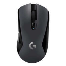 G603, 12000dpi, Wireless 2.4, Black/Grey, Optical Gaming Mouse