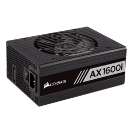 AX1600i Digital, 80 PLUS Titanium 1600W, Fanless Mode, Fully Modular, ATX Power Supply
