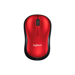 M185, 1000 dpi, Wireless 2.4, Red, Optical Mouse