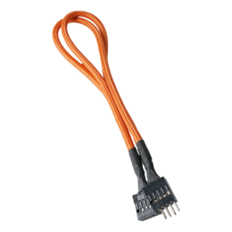 Orange Alchemy Multisleeved USB Extension Cable, 30cm