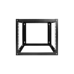 WOM980-PD10, 9U, 800mm, Adjustable Wallmount Server Cabinet with 1U 10-outlet Overload Protection PDU