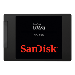 2TB SanDisk Ultra 3D 7mm, 560 / 530 MB/s, 3D NAND, SATA 6Gb/s, 2.5-Inch SSD