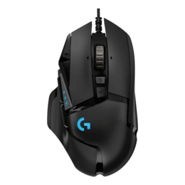 G502 Hero, RGB LED, 16000dpi, Wired USB, Black, Optical Gaming Mouse