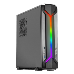 RAVEN Series SST-RVZ03B-ARGB, No PSU, Mini-ITX, Black, Slim Case