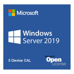 Windows Server 2019 - License, 5 Device CAL