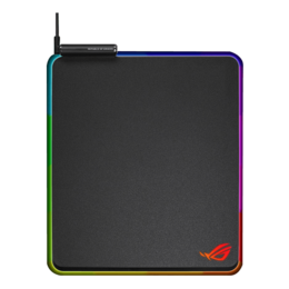 ROG Balteus, Nonslip rubber base, Aura Sync RGB Lighting, Gaming Mouse Mat