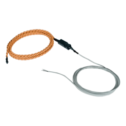 Liquid Detection Sensor, Plenum Rope-Style - Length 10 ft water sensor cable, 50 ft 2-wire cable