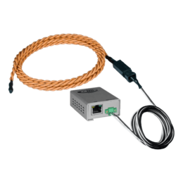 Legacy Liquid Detection Rope Sensor - Length 800 ft water sensor cable, 10 ft 2-wire cable