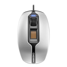 MC 4900, 1375dpi, Wired USB, Fingerprint reader, Silver/Black, Optical Mouse