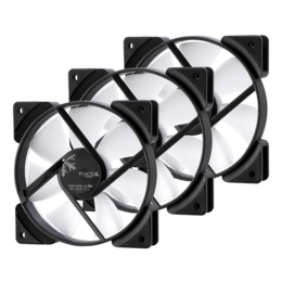 Prisma AL-12 PWM 3P, 3 x 120mm, 2000 RPM, 85.71 CFM, 32.7 dBA, Cooling Fans