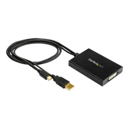 Mini DisplayPort to Dual-Link DVI Adapter (USB Powered) Black