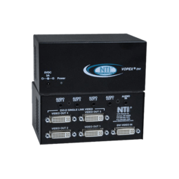 4-Port DVI Video Splitter