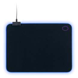 MP750, (Large), Water Repellent Coating / Natural Rubber, Black, Gaming Mouse Mat