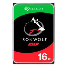 16TB IronWolf Pro ST16000NE000, 7200 RPM, SATA 6Gb/s, 256MB cache, 3.5-Inch HDD